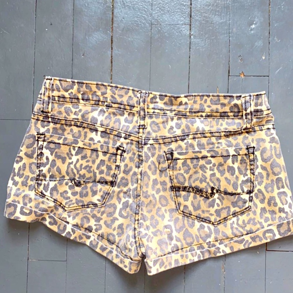 Cheetah Print Shorts